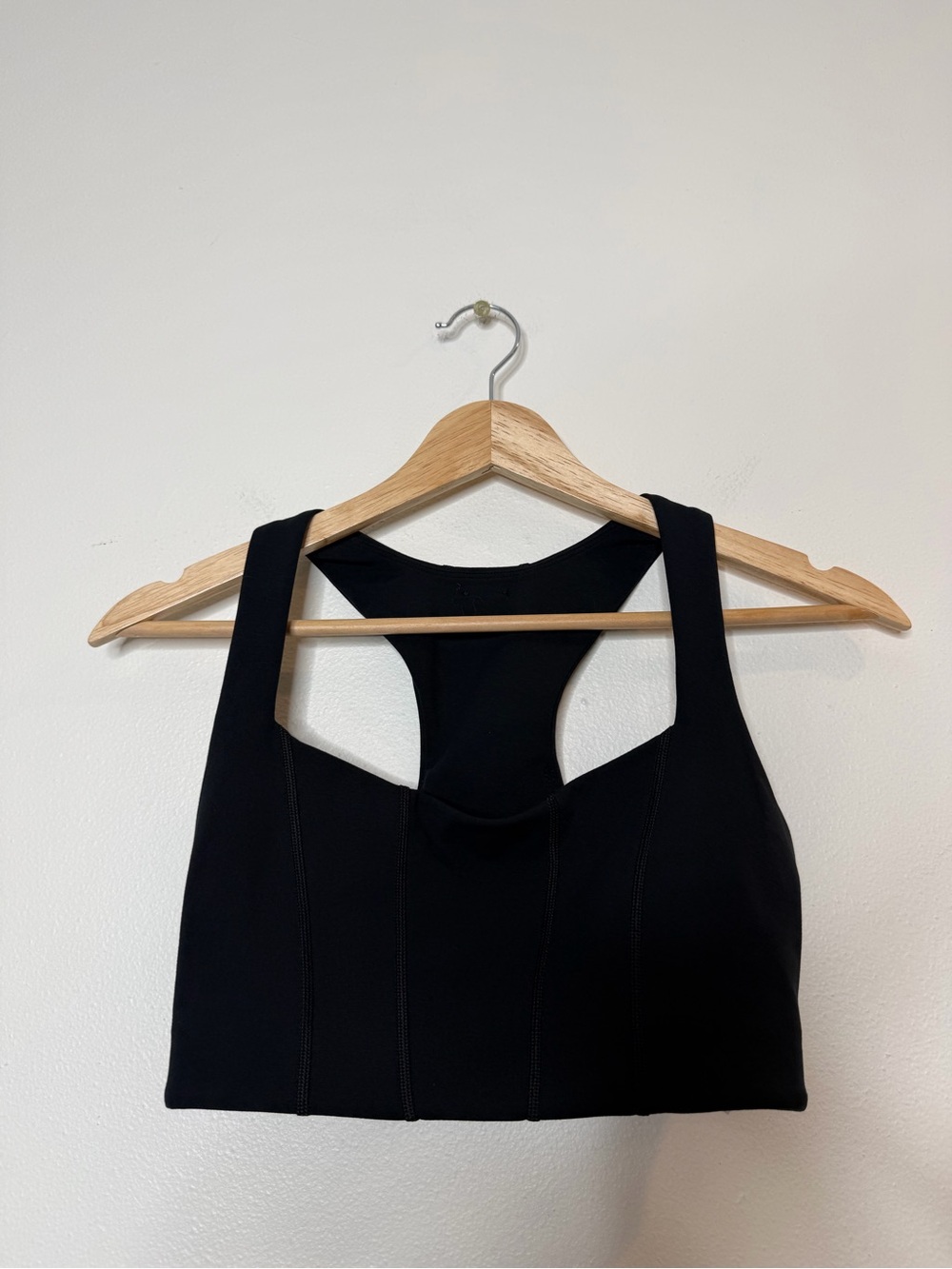 L Space Corset Square Neck Sports bra in black size small